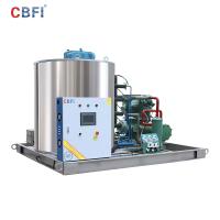 China 60000Kg Automatic Flake Ice Machine For Long Distance Transport for sale