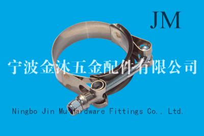 China Heater Hose Connection T Bolt Hose Clamp With Stainless Steel Material Size 16 mm - 22 mm for sale