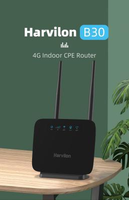 China Indoor Cat 4 4G CPE Router With Sim Card 1 Wan 1 LAN External Antenna for sale