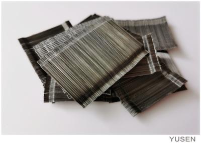 Chine Le matériau de construction a collé la fibre en acier Astm A820 font plus fort concret à vendre