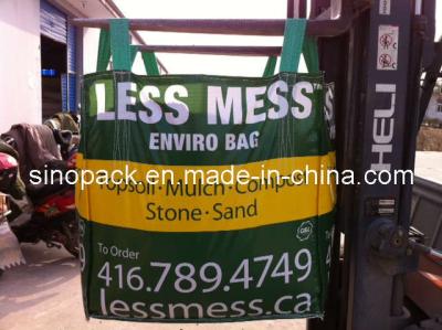 China Biaxial Oriented Polypropylene BOPP laminated bags / Tonne Bag for sale