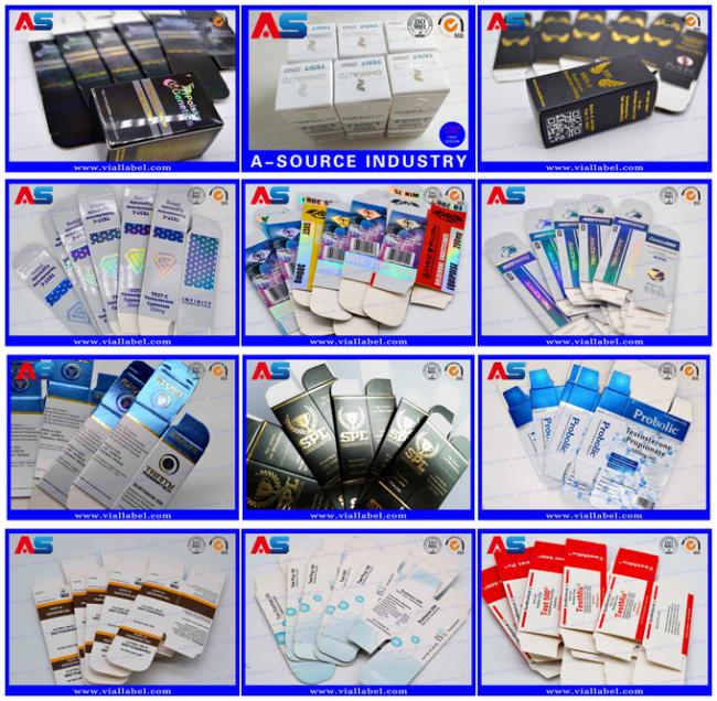 4C printing 250g Cartons ROHS 10ml Vial Boxes for Pharmaceuticals Package supplement packaging box 1