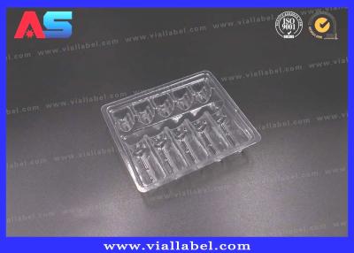 China Plastic Blister Ampoule Tray 1ml*5 Type PVC Ampoule Packaging Medical ,Ampoule Bottles Clear Customized Blister for sale