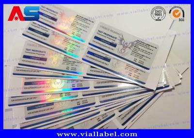 China Customized Tube Peptide Vial Labels Vinyl Stickers Printing 10ml bottle labels for sale