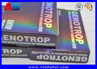 Китай Изготовленный на заказ Hologram печатая ящики для хранения пробирки 2ml пептидов BPC продается