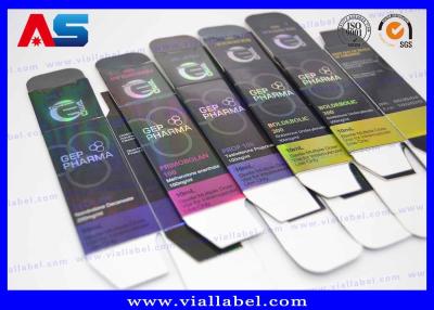 China Etiquetas y cajas ePeptidees olográficas de la botella del color 10ml de Panton en venta