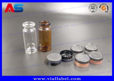 China garrafas e tampas de vidro 10ml 20mm Logo Engraved feito sob encomenda à venda