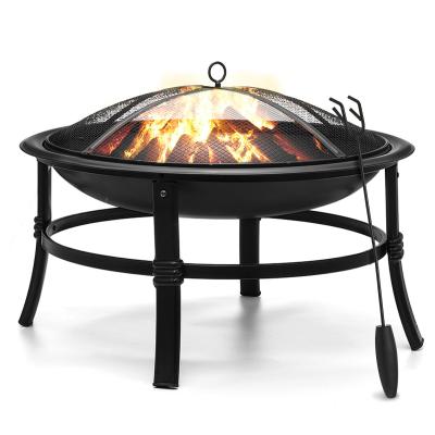 China Travel-Friendly 26 Inch Fire Pit Perfect for Camping and Outdoor Gatherings for sale