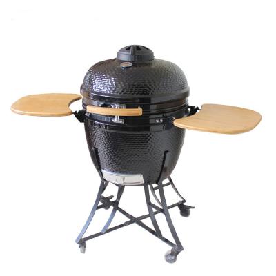 China Custom 24 Inch Kamado BBQ Grill Outdoor Ceramic Charcoal Cooker for Perfect Barbecuing for sale