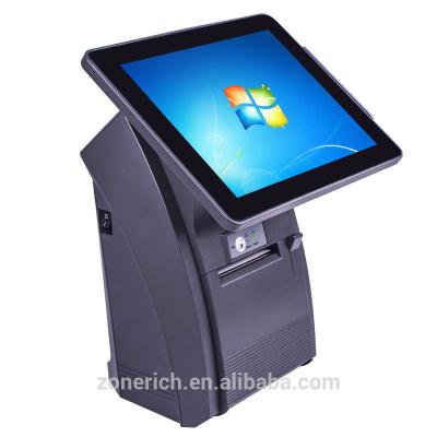 China Muti touch screen all in one pos terminal for restaurant / pizza pos systems for sale