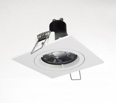 China Customizable Adjustable Angle Recessed Downlight Housing Mr16 LED Housing for sale