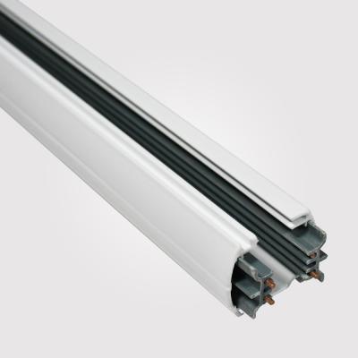 China Thickened Aluminum Track Rail Strip 4 Wire 3 Circuit for sale