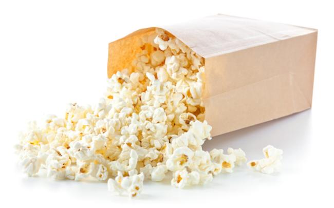 New Design Hot Sale Microwave Kraft Paper Packaging Popcorn Bag