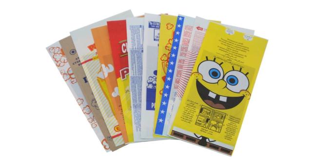 New Design Hot Sale Microwave Kraft Paper Packaging Popcorn Bag