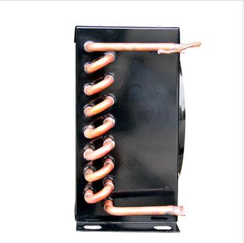 China 2HP FNF-2.8/13 refrigeration heat exchange condenser coil for freezer  220v  50/60hz  440*170*420mm for sale