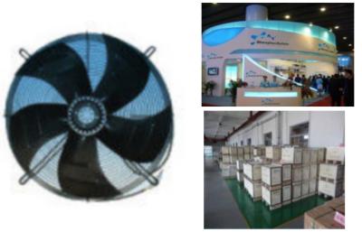 Chine Moteur de fan axial de condensateur de réfrigérateur d'acier inoxydable avec 4/6 de poteaux à vendre