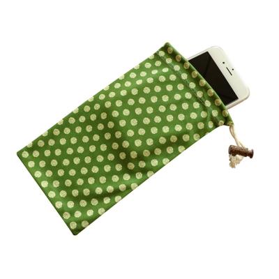 China Soft Lined Microfiber Phone Pouch 160-230gsm 80% Polyester 20% Polyamide Or 100% Polyester for sale