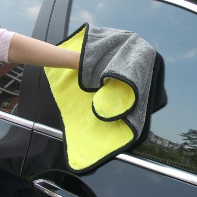 China Customized Car Cleaning Microfiber Cloths 80% Polyester 20% Polyamide Or 100% Polyester for sale