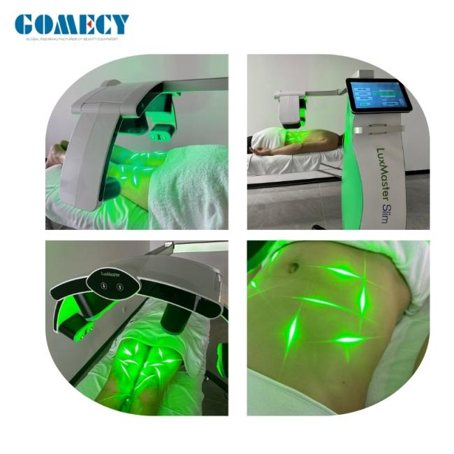 non touching type hands free laser lipo body slimming machine