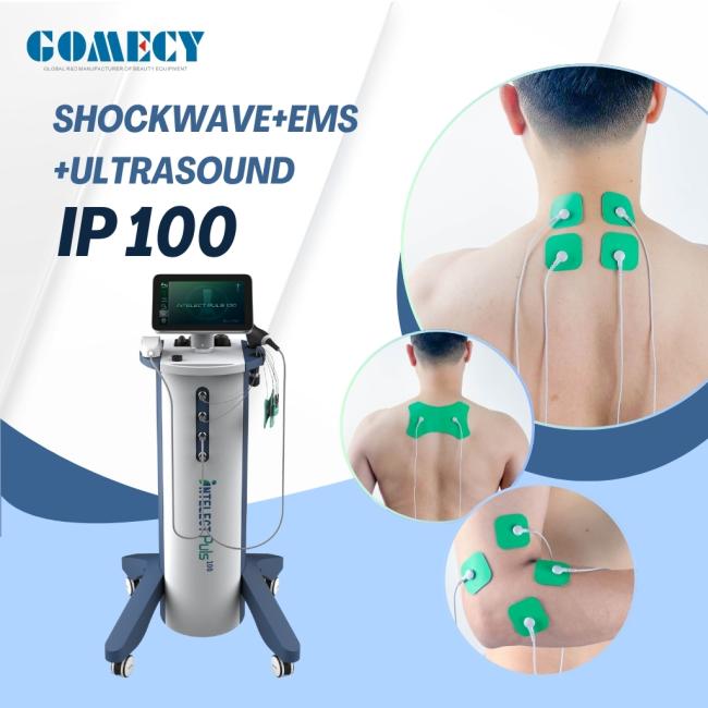 shockwave ems ultrasound 3 in 1 pain relief machine