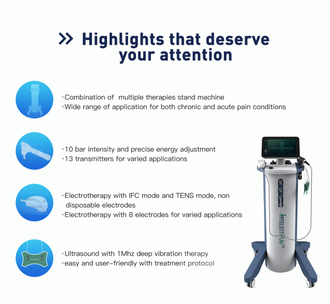 shockwave physiotherapy machine pain relief