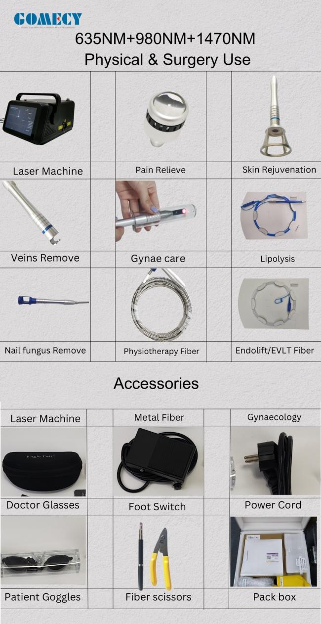 8 IN 1 Multifunctional Prismalift 8 IN 1 Endolift Lipolysis Double Chin Shaping Body Fat Reduction Weight Loss 1470nm 980nm Diode Laser Machine