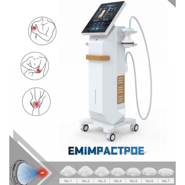High Power Focus Shockwave Therapy Machine for Pain Relief, Sports Injury Recovery, Rehabilitation Therapy, ED Treatment, Cellulite Reduction, Physical Therapy Clinics, Muscle Recovery