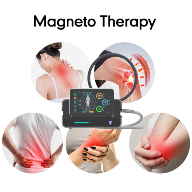 Professional PMST High-Frequency Magnetic Therapy Device for Noninvasive Pain Relief, Rehabilitation, Sports Injury, Joint Recovery