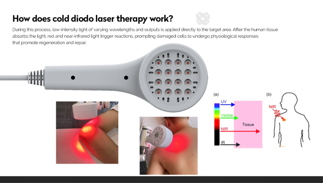 laser healing pain relief
