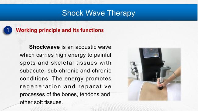 Tecar Shockwave Ultrasound 3 in 1 Therapy Machine Supporting Natural Repairing Processes and Alleviating Pain in Sports Trauma and Neuropathies