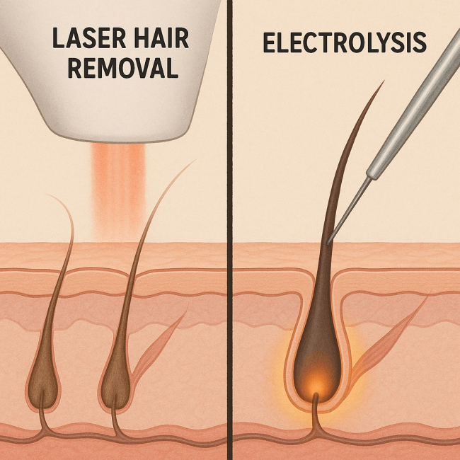 electrolysis hair removal laser hair removal rf 13.56Mhz thermolysis hair remove