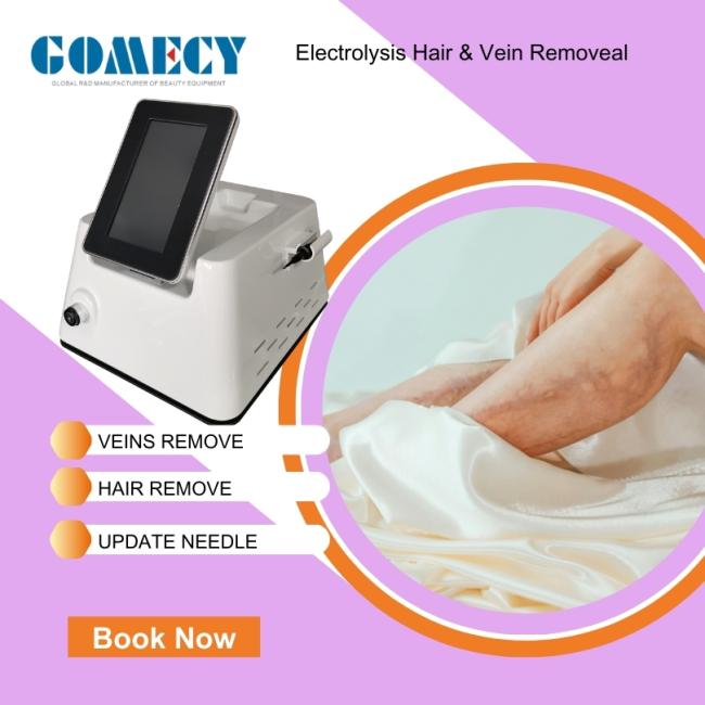 Newest Production 13.56MHz RF Electrolysis Hair Removing Vascular Remove RF Beauty Machine