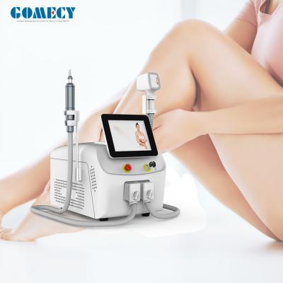 China Triple Wavelength Diode Laser Hair Removal Equipment 2 In 1 Pico Laser Machine for sale