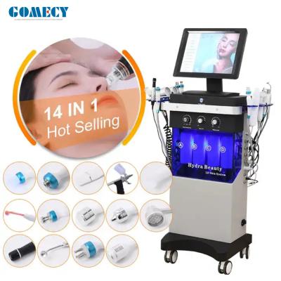 China 14 In 1 Oxygen Jet Peel Machine 300W Hydro Dermabrasion Facial Machine for sale