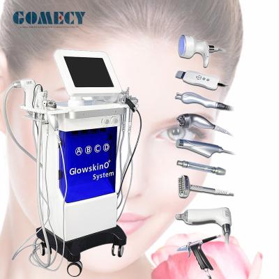 China 9 en 1 Máquina de Dermoabrasión de Hydra Máquina de limpieza facial profesional de belleza en venta