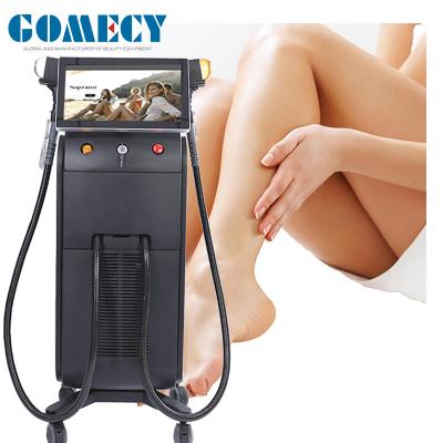 China 12x18mm2/12*28mm Spot Size 808nm Diode Laser Hair Removal Machine Painless for sale