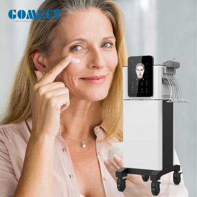 China Touch Screen EMS Sculpting Machine Neck Face Forehead Eyes Around Fine LineS Reduction for sale