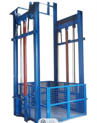 China 500KG Small Hydraulic Elevator 7500mm 0.25m/S Cargo Freight Lift for sale