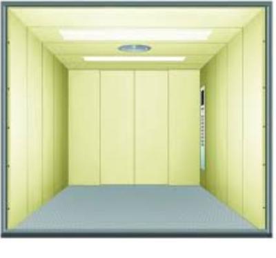 중국 CE VVVF Inveter 화물 엘리베이터 4KW 헤비 듀티 상품 리프트 판매용