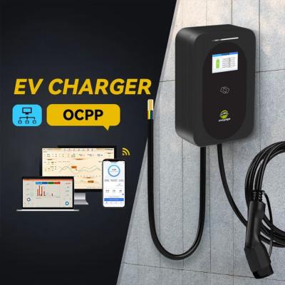 China 16/32A 1/3 Phase Wallbox Home Electric Car EV Charging Station IEC 62196-2 22KW 11KW 7KW for sale
