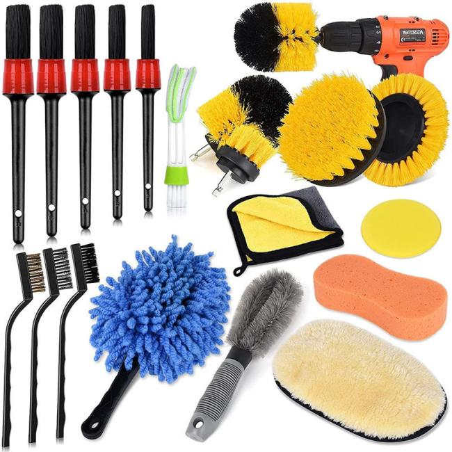 Car Brushes For Detailing