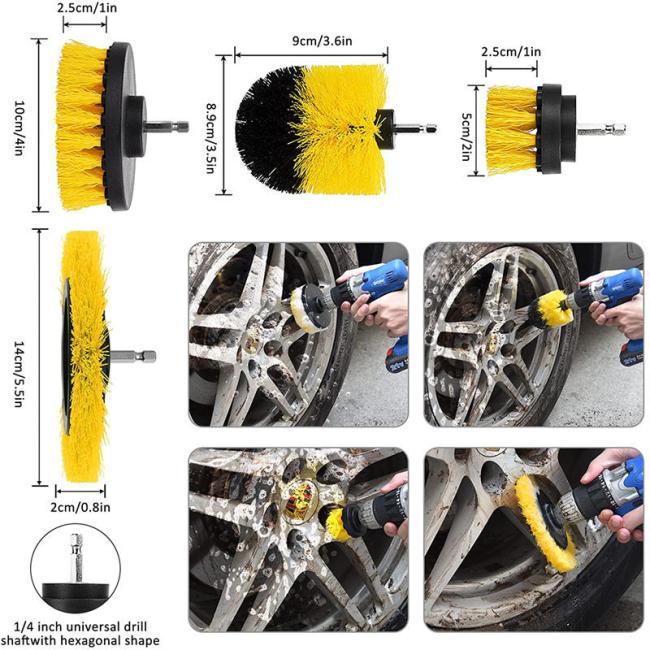 Car Brush With Long Handle