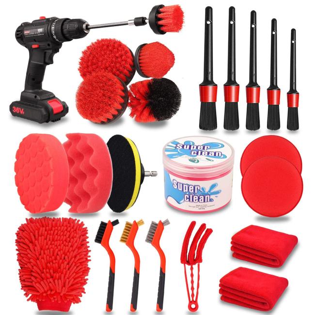 Car Brushes For Detailing