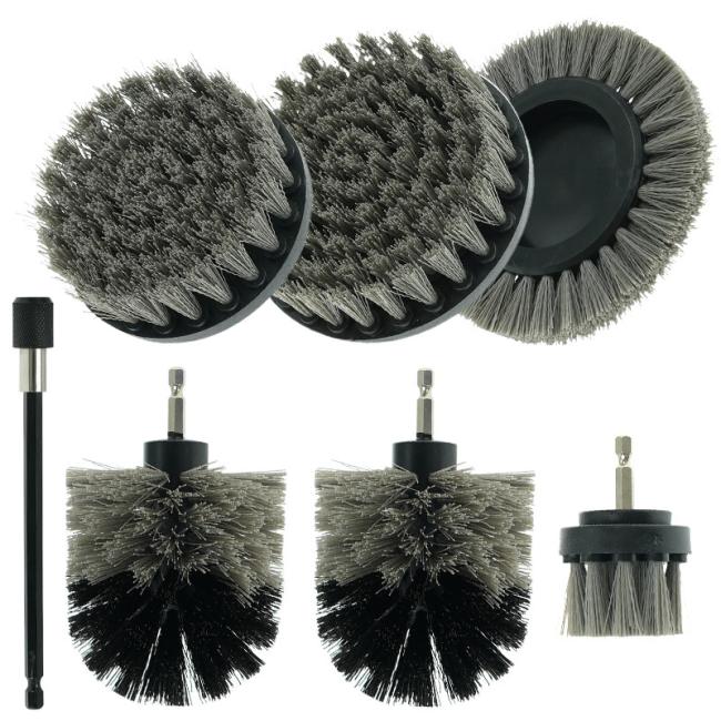 Drill Scrubber Brush Set