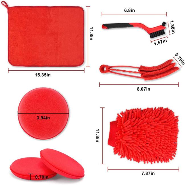 Car Washing Brush Kit