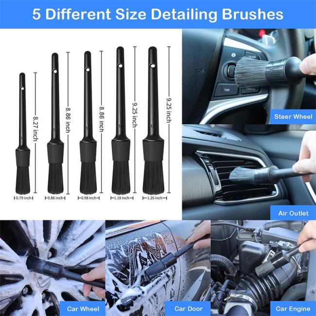 Car Detail Brush Set