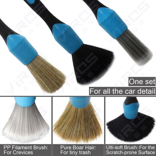 Air Outlet Gap Dust Removal Clean Tools Auto Maintenance Cleaning Soft Brush