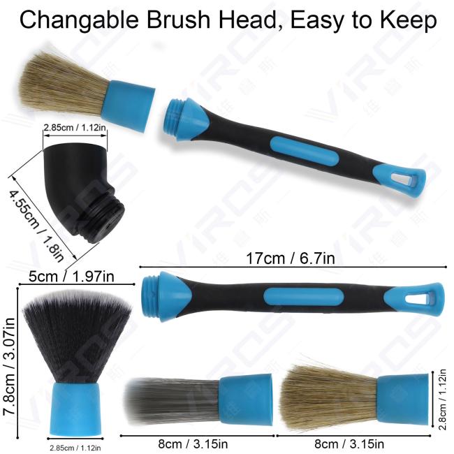 Air Outlet Gap Dust Removal Home Office Cleaning Soft Brush