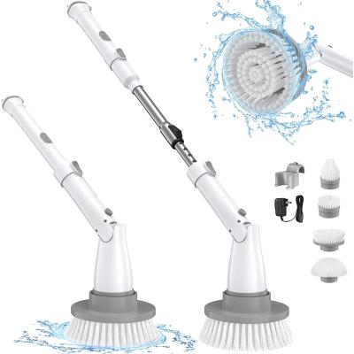 China Battery Powered Electric Spin Scrubber Cleaning Brush 2500mAh for sale