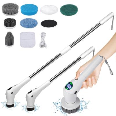 China Multifunction Electric Rotating Scrubber Brush Tile Cleaning Automatic for sale